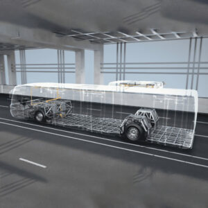 Electric Shuttle Bus Chassis