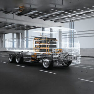Electric heavy-duty truck application